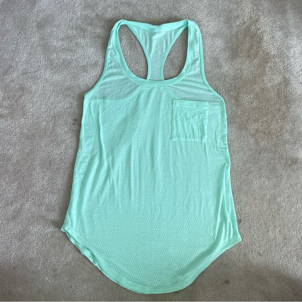 Lululemon Mint Green Tank Top